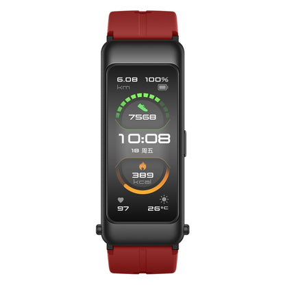 Original Huawei Band B6 FDS-B19 1.53 inch AMOLED Screen IP57 Waterproof Smart Bluetooth Earphone Wristband Bracelet, Sport Version, Support Heart Rate Monitor / Information Reminder / Sleep Monitor (Coral Red) - Wearable Devices by Huawei | Online Shopping UK | buy2fix