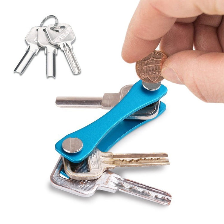 Portable Metal Key Storage Clip(Grey) - Retaining Clips by buy2fix | Online Shopping UK | buy2fix