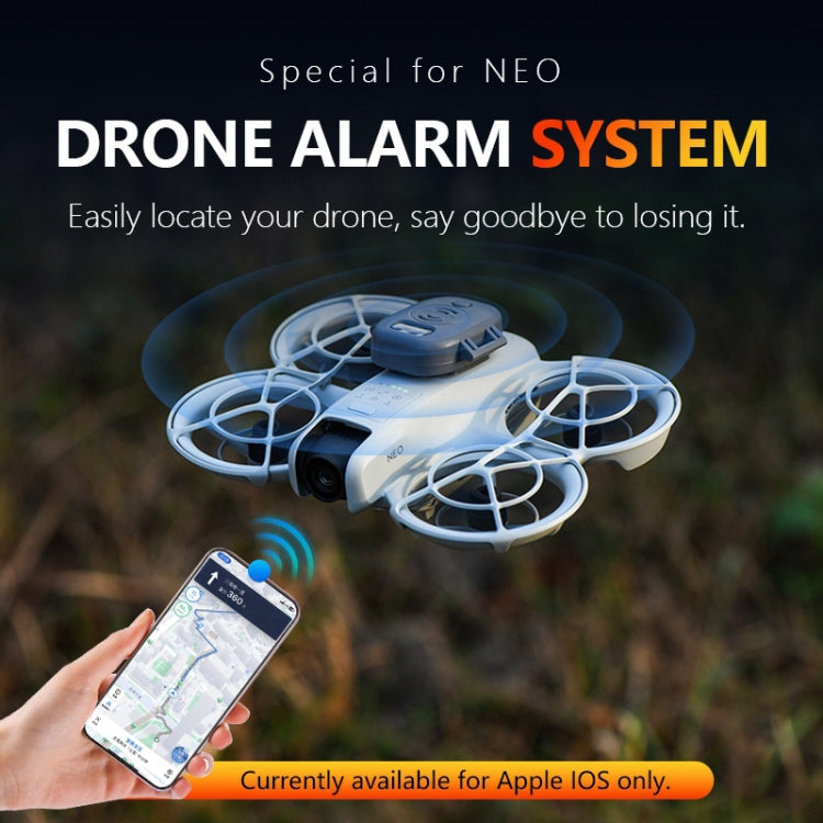 For DJI Neo STARTRC Drone Alarm Tracker (Grey) - Other by STARTRC | Online Shopping UK | buy2fix