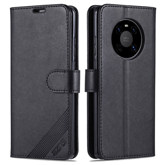 For Huawei Mate 40 AZNS Sheepskin Texture Horizontal Flip Leather Case with Holder & Card Slots & Wallet(Black) - Huawei Cases by AZNS | Online Shopping UK | buy2fix