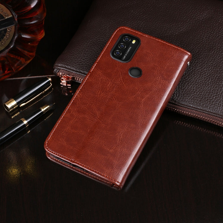 For Blackview A70 idewei Crazy Horse Texture Horizontal Flip Leather Case with Holder & Card Slots & Wallet(Rose Red) - More Brand by idewei | Online Shopping UK | buy2fix