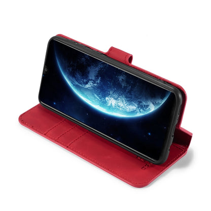 For Galaxy M30s DG.MING Retro Oil Side Horizontal Flip Case with Holder & Card Slots & Wallet(Red) - Galaxy Phone Cases by DG.MING | Online Shopping UK | buy2fix