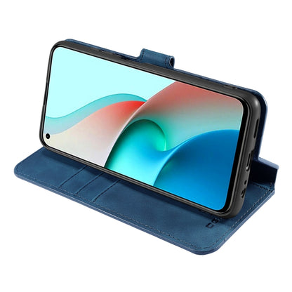 For Xiaomi Redmi Note 9 5G DG.MING Retro Oil Side Horizontal Flip Leather Case with Holder & Card Slots & Wallet(Blue) - Xiaomi Cases by DG.MING | Online Shopping UK | buy2fix