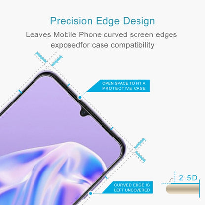 For Ulefone Note 6 50 PCS 0.26mm 9H 2.5D Tempered Glass Film - Ulefone Tempered Glass by buy2fix | Online Shopping UK | buy2fix