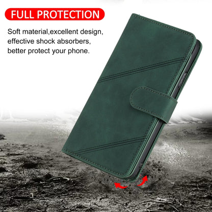 For Xiaomi Redmi Note 9 Pro/Note 9S Skin Feel Business Horizontal Flip PU Leather Case with Holder & Multi-Card Slots & Wallet & Lanyard & Photo Frame(Green) - Xiaomi Cases by buy2fix | Online Shopping UK | buy2fix