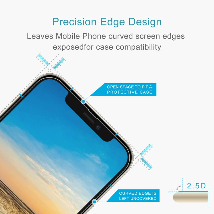 For iPhone 13 / 13 Pro 50pcs 0.26mm 9H 2.5D Tempered Glass Film - iPhone 13 Tempered Glass by buy2fix | Online Shopping UK | buy2fix