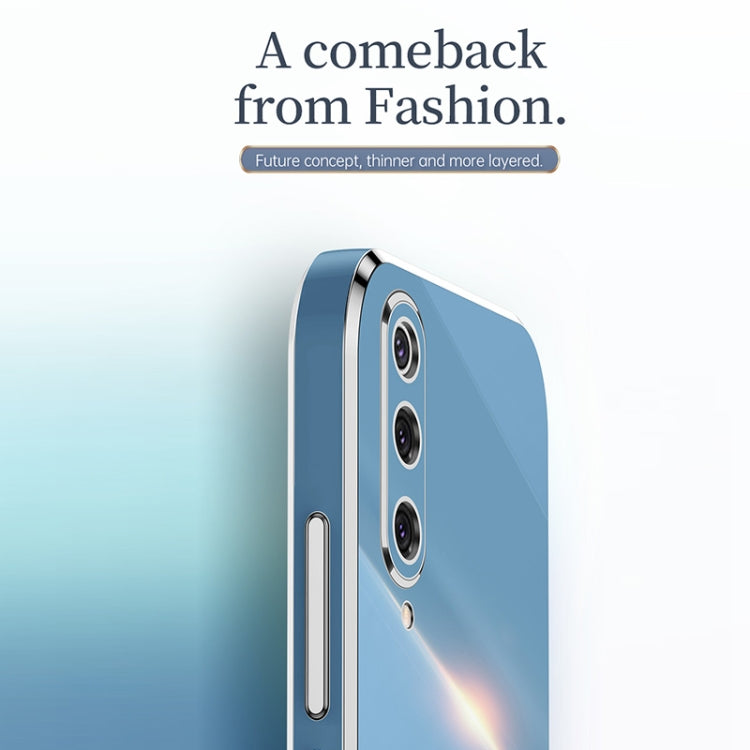 For Xiaomi Mi 9 XINLI Straight Edge 6D Electroplate TPU Phone Case(Celestial Blue) - Xiaomi Cases by XINLI | Online Shopping UK | buy2fix