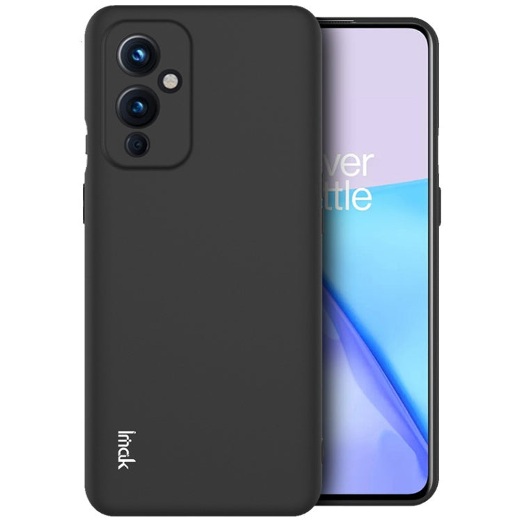 For OnePlus 9 5G European American Version IMAK UC-3 Series Shockproof Frosted TPU Protective Case(Black) - OnePlus Cases by imak | Online Shopping UK | buy2fix