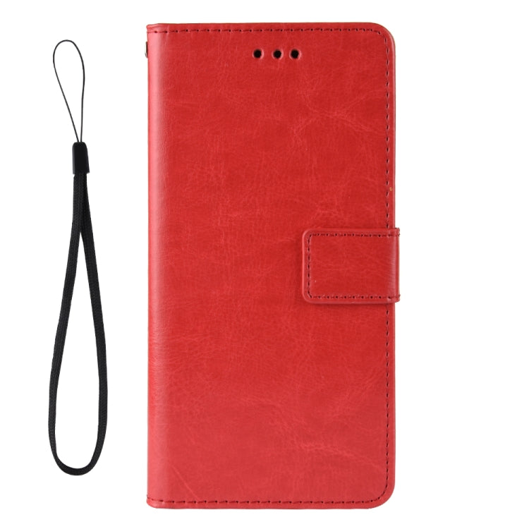 For Blackview A100 Crazy Horse Texture Horizontal Flip Leather Case with Holder & Card Slots & Lanyard(Red) - More Brand by buy2fix | Online Shopping UK | buy2fix