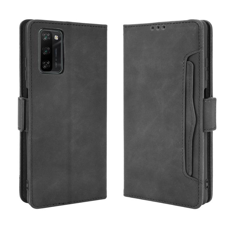 For Blackview A100 Skin Feel Calf Pattern Horizontal Flip Leather Case with Holder & Card Slots & Photo Frame(Black) - More Brand by buy2fix | Online Shopping UK | buy2fix