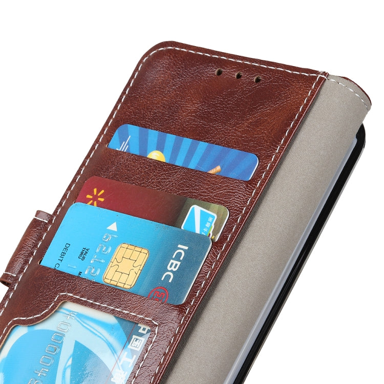 For Xiaomi Redmi 10 / Redmi Note 11 4G Retro Crazy Horse Texture Horizontal Flip Leather Case with Holder & Card Slots & Photo Frame & Wallet(Brown) - Xiaomi Cases by buy2fix | Online Shopping UK | buy2fix