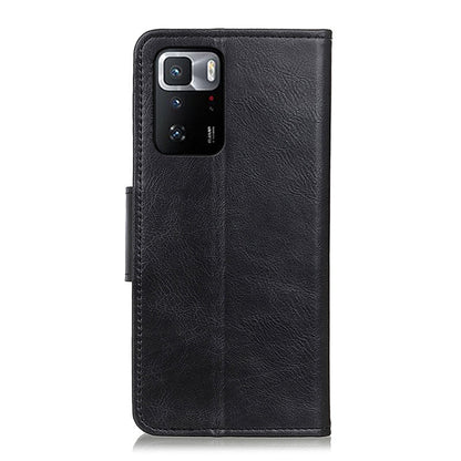 For Xiaomi Poco X3 GT Mirren Crazy Horse Texture Horizontal Flip Leather Case with Holder & Card Slots & Wallet(Black) - Xiaomi Cases by buy2fix | Online Shopping UK | buy2fix