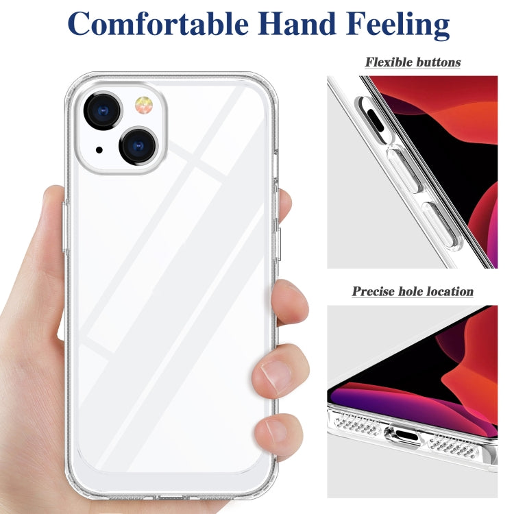 For iPhone 13 mini Crystal Clear Shockproof PC + TPU Protective Case (Transparent) - iPhone 13 mini Cases by buy2fix | Online Shopping UK | buy2fix