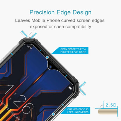 For Doogee S95 Pro 50 PCS 0.26mm 9H 2.5D Tempered Glass Film - For Doogee by buy2fix | Online Shopping UK | buy2fix