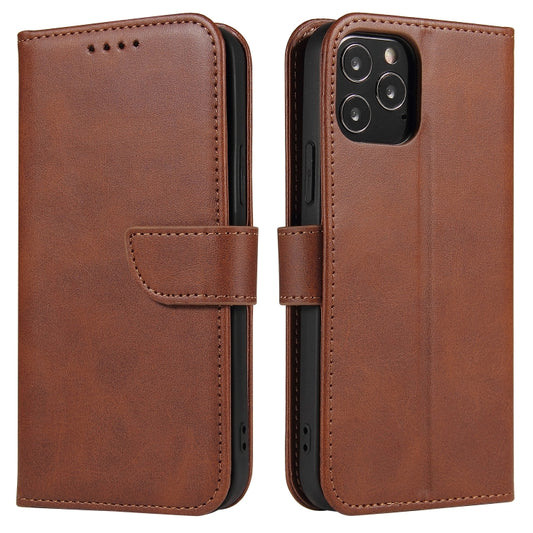 For iPhone 13 mini Calf Texture Buckle Horizontal Flip Leather Case with Holder & Card Slots & Wallet (Brown) - iPhone 13 mini Cases by buy2fix | Online Shopping UK | buy2fix