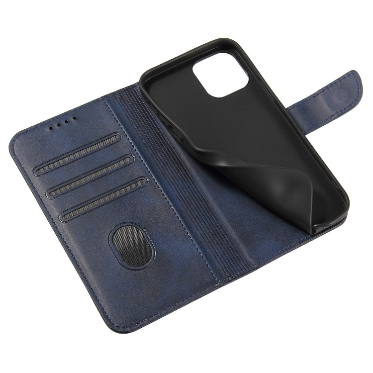 For iPhone 13 Pro Max Calf Texture Buckle Horizontal Flip Leather Case with Holder & Card Slots & Wallet (Blue) - iPhone 13 Pro Max Cases by buy2fix | Online Shopping UK | buy2fix