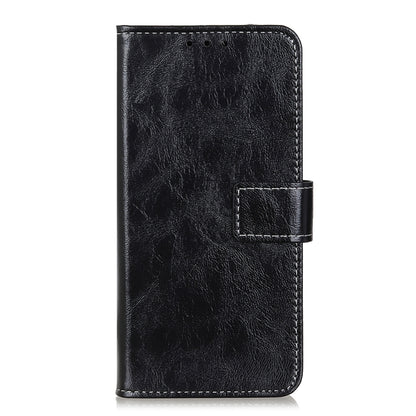 For Xiaomi Mi 11T / 11T Pro Retro Crazy Horse Texture Horizontal Flip Leather Case with Holder & Card Slots & Photo Frame & Wallet(Black) - Xiaomi Cases by buy2fix | Online Shopping UK | buy2fix