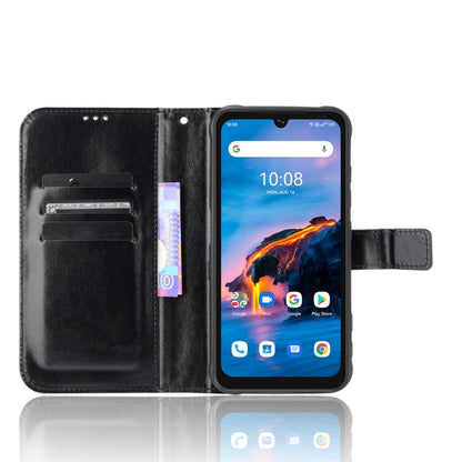 For UMIDIGI Bison Pro Crazy Horse Texture Horizontal Flip Leather Case with Holder & Card Slots & Lanyard(Black) - More Brand by buy2fix | Online Shopping UK | buy2fix