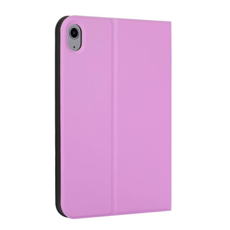 For iPad mini 6 Voltage Craft Texture TPU Horizontal Flip Protective Tablet Case with Holder(Purple) - iPad mini 6 Cases by buy2fix | Online Shopping UK | buy2fix