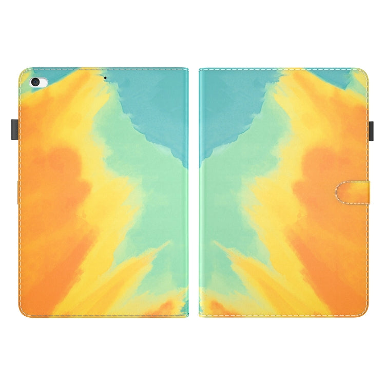 Watercolor Pattern Skin Feel Magnetic Horizontal Flip PU Leather Case with Holder & Card Slots & Photo Frame & Sleep / Wake-up Function For iPad mini 5 / 4 / 3 / 2 / 1(Autumn Leaves) - iPad mini (2019) / mini 5 Cases by buy2fix | Online Shopping UK | buy2fix