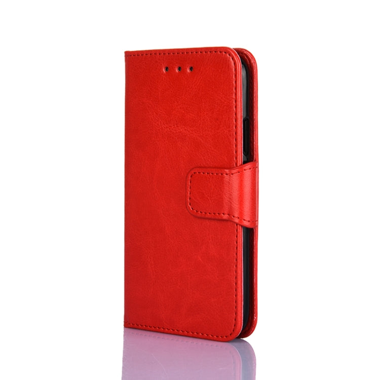 For Honor 50 Crystal Texture Horizontal Flip Leather Case with Holder & Card Slots & Wallet(Red) - Honor Cases by buy2fix | Online Shopping UK | buy2fix