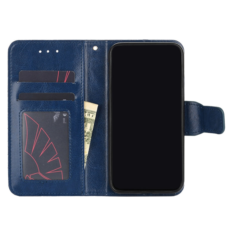 For Nokia 2.4 Crystal Texture Horizontal Flip Leather Case with Holder & Card Slots & Wallet(Royal Blue) - Nokia Cases by buy2fix | Online Shopping UK | buy2fix