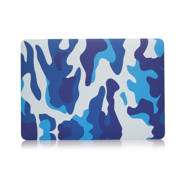 Camouflage Pattern Laptop Water Decals PC Protective Case For MacBook Pro 13.3 inch A1278(Blue Camouflage) - MacBook Pro Cases by buy2fix | Online Shopping UK | buy2fix