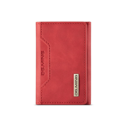 DG.MING M2 Series 3-Fold Card Bag(Red) - Card & Passport Bags by DG.MING | Online Shopping UK | buy2fix