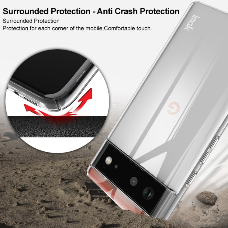 For Google Pixel 6 Pro IMAK Wing II Wear-resisting Crystal Protective Case - Google Cases by imak | Online Shopping UK | buy2fix