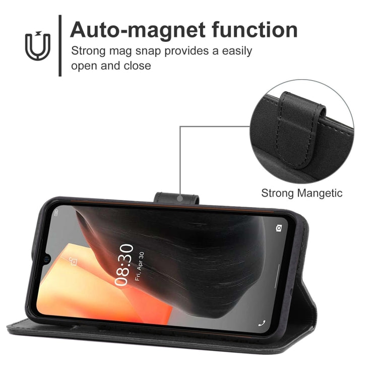 Leather Phone Case For Ulefone Armor 8 / 8 Pro(Black) - Ulefone Cases by buy2fix | Online Shopping UK | buy2fix