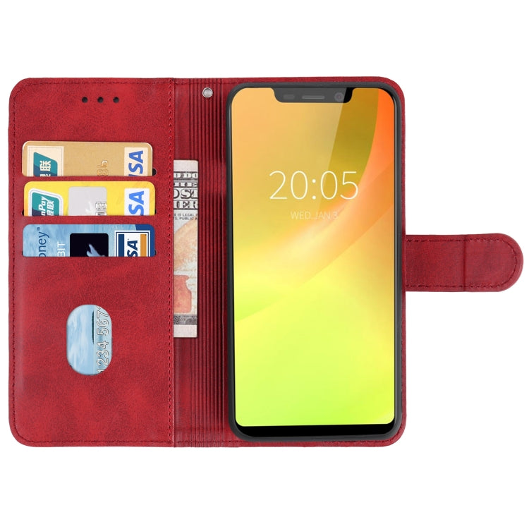 Leather Phone Case For Blackview A30(Red) - More Brand by buy2fix | Online Shopping UK | buy2fix