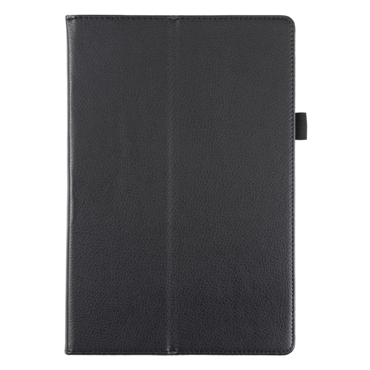 For Samsung Galaxy Tab A8 10.5 2021 Litchi Texture Solid Color Leather Tablet Case(Black) - Other Galaxy Tab PC by buy2fix | Online Shopping UK | buy2fix