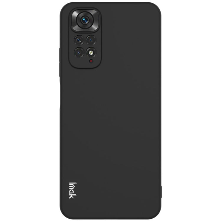 For Xiaomi Redmi Note 11 4G / Note 11S Global IMAK UC-3 Series Shockproof Frosted TPU Phone Case(Black) - Xiaomi Cases by imak | Online Shopping UK | buy2fix