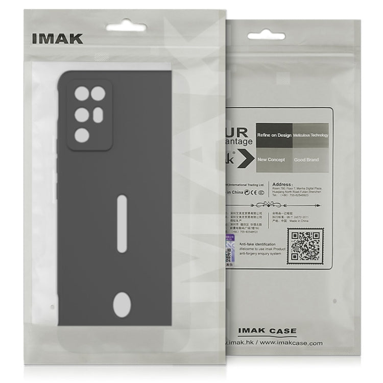 For Xiaomi Redmi K40S 5G IMAK UC-4 Series Straight Edge TPU Soft Phone Case(Black) - Xiaomi Cases by imak | Online Shopping UK | buy2fix