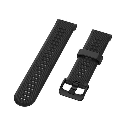 For Garmin Forerunner 945 Silicone Watch Band(Black) - Watch Bands by buy2fix | Online Shopping UK | buy2fix