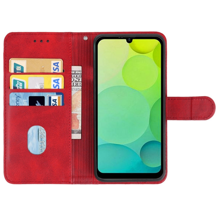 For Ulefone Note 6T Leather Phone Case(Red) - Ulefone Cases by buy2fix | Online Shopping UK | buy2fix