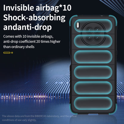 For Huawei Nova 8i Magic Shield TPU + Flannel Phone Case(Dark Grey) - Huawei Cases by buy2fix | Online Shopping UK | buy2fix