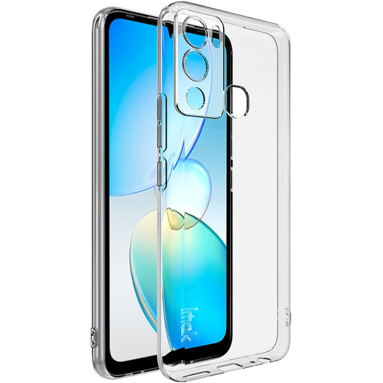 For Infinix Hot 12i imak UX-5 Series Transparent Shockproof TPU Phone Case - Infinix Cases by imak | Online Shopping UK | buy2fix