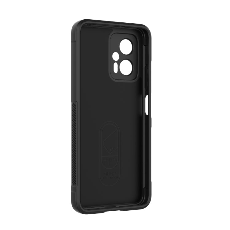 For Xiaomi Redmi Note 11T Pro Magic Shield TPU + Flannel Phone Case(White) - Xiaomi Cases by buy2fix | Online Shopping UK | buy2fix