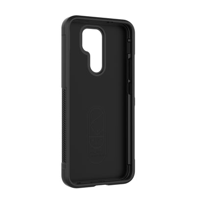 For Xiaomi Redmi 9 Magic Shield TPU + Flannel Phone Case(Red) - Xiaomi Cases by buy2fix | Online Shopping UK | buy2fix