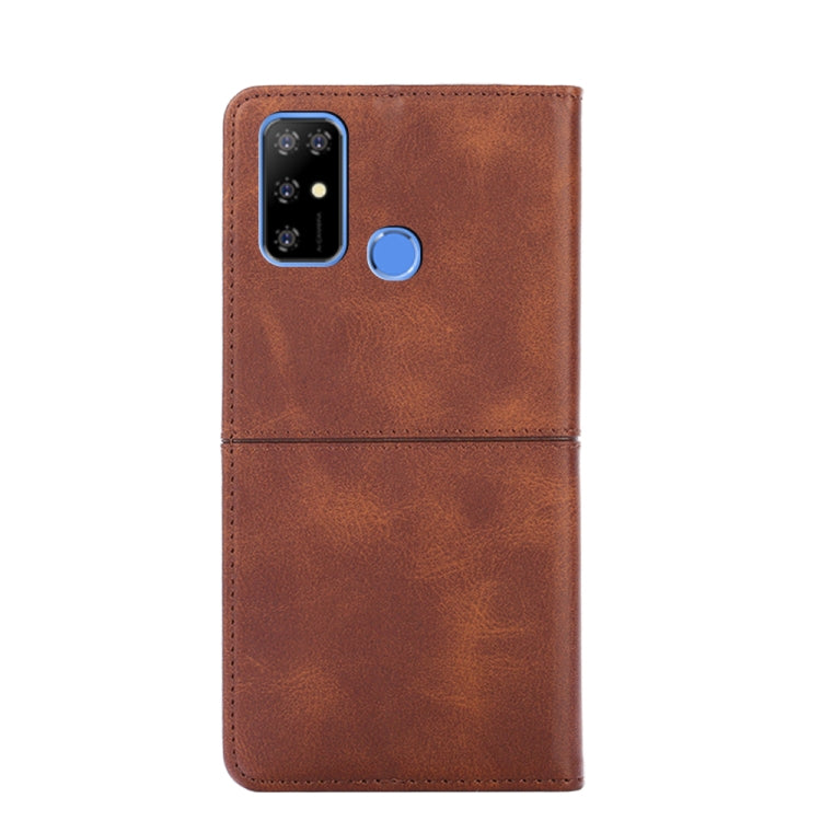 For Doogee X96 Pro Cow Texture Magnetic Horizontal Flip Leather Phone Case(Dark Brown) - Doogee Cases by buy2fix | Online Shopping UK | buy2fix