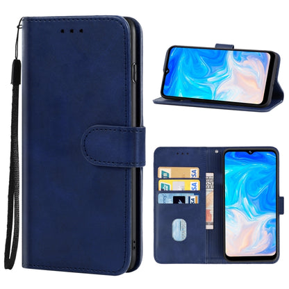 For DOOGEE N40 Pro Leather Phone Case(Blue) - Doogee Cases by buy2fix | Online Shopping UK | buy2fix