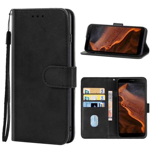 For Doogee S61/S61 Pro Leather Phone Case(Black) - Doogee Cases by buy2fix | Online Shopping UK | buy2fix