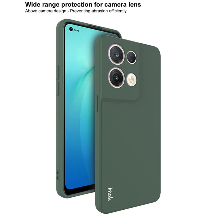 For OPPO Reno8 Pro 5G IMAK UC-4 Series Straight Edge TPU Soft Protective Case(Klein Blue) - OPPO Cases by imak | Online Shopping UK | buy2fix