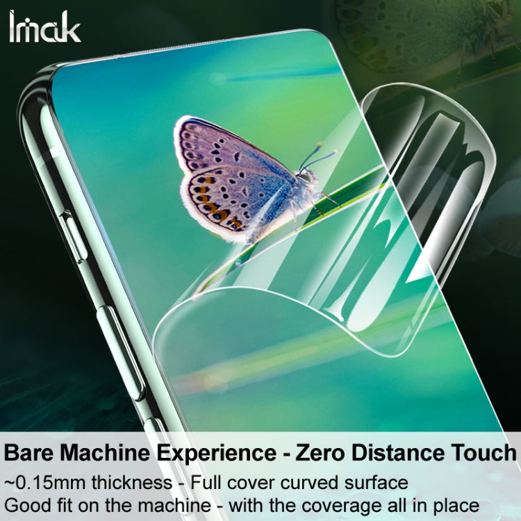 For OPPO Reno8 Pro+ 5G / Reno8 Pro 5G Global 2 PCS IMAK Curved Full Screen Hydrogel Film Front Protector - OPPO Tempered Glass by imak | Online Shopping UK | buy2fix