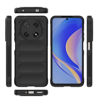 For Huawei Nova Y90/Enjoy 50 Pro Magic Shield TPU + Flannel Phone Case(Grey) - Huawei Cases by buy2fix | Online Shopping UK | buy2fix