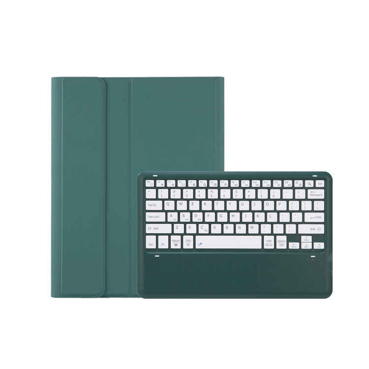 A0N4 Detachable Sheep Pattern TPU Bluetooth Keyboard Tablet Leather Case For Xiaomi Pad 5 Pro 12.4(Dark Green) - More Tablet Cases by buy2fix | Online Shopping UK | buy2fix