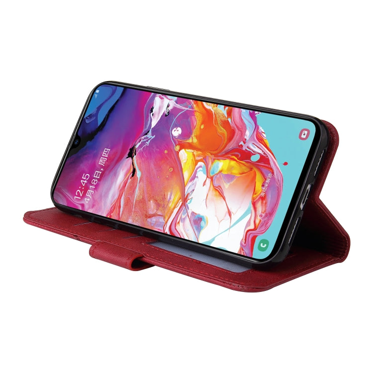 For Huawei P20 Pro GQUTROBE Right Angle Leather Phone Case(Red) - Huawei Cases by GQUTROBE | Online Shopping UK | buy2fix