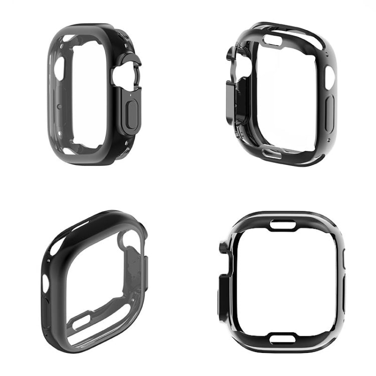 PET Film TPU Watch Case For Apple Watch Ultra 49mm / Ultra 2 49mm(Official Green) - Watch Cases by buy2fix | Online Shopping UK | buy2fix