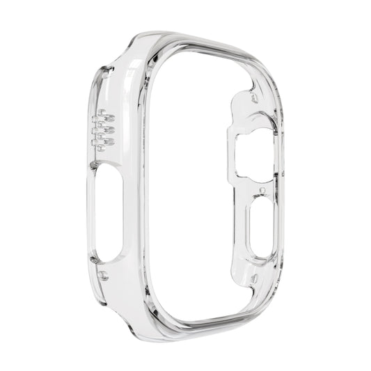 PC Hollow Protective Case For Apple Watch Ultra 49mm / Apple Watch Ultra 2 49mm(Transparent) - Watch Cases by buy2fix | Online Shopping UK | buy2fix